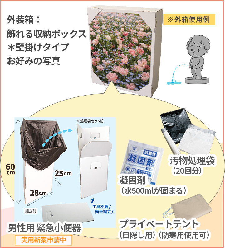 防災トイレセットペンギンBOX