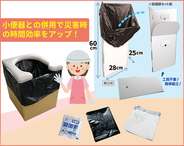 防災トイレセットリス＆ペンギンBOX